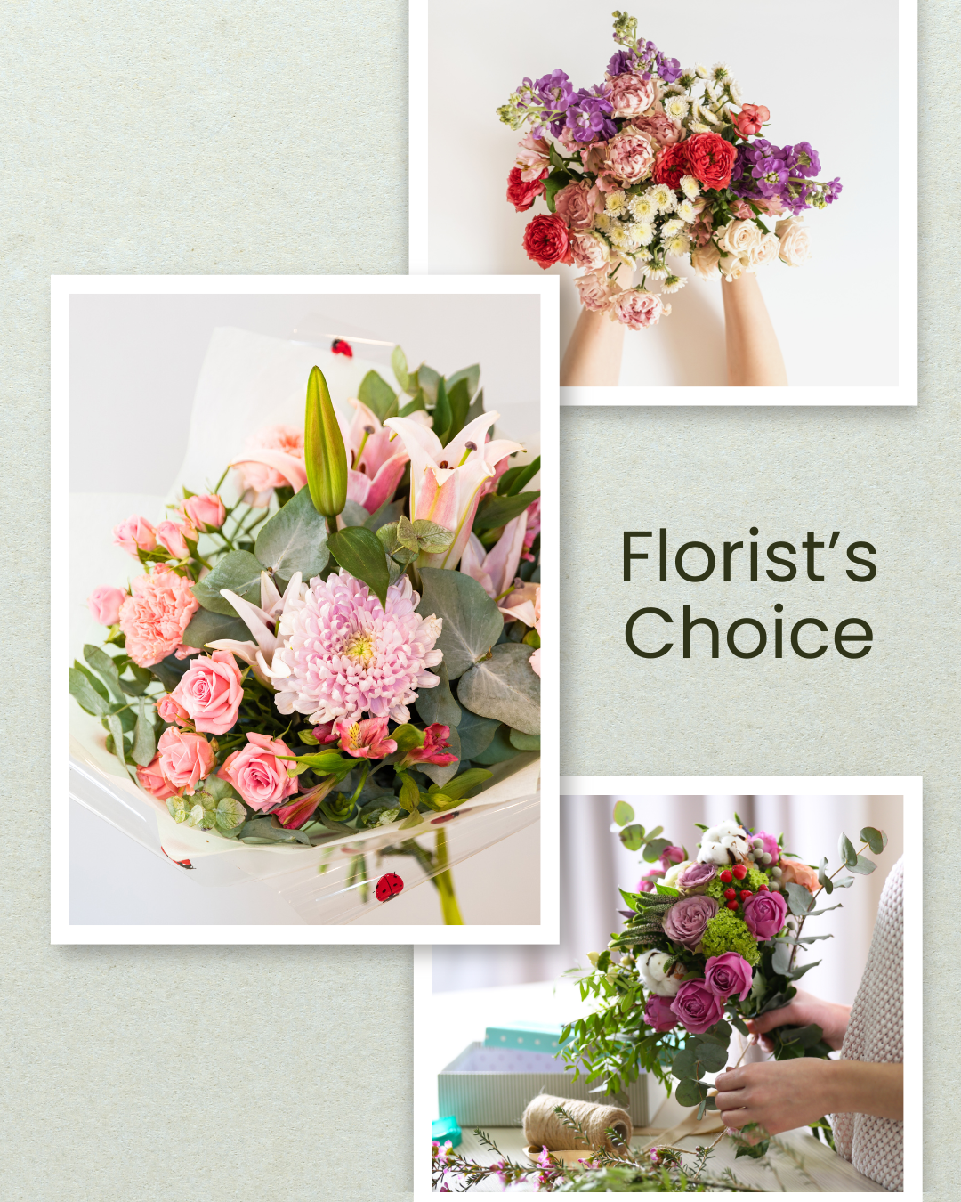 Florist’s Cheerful Bouquet