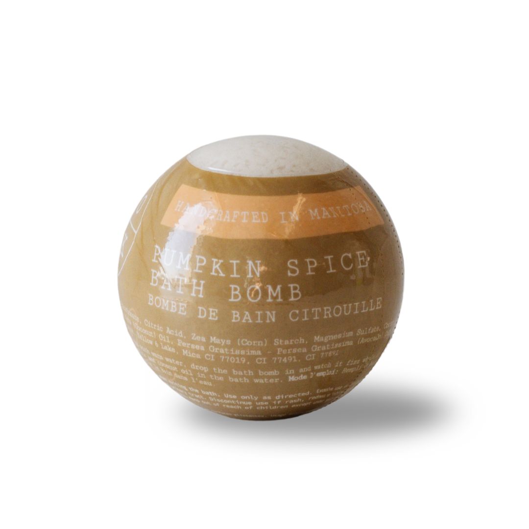 Pumpkin Spice Bath Bomb