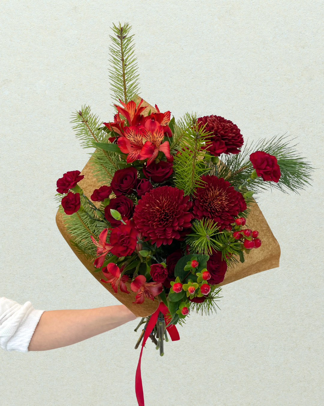 Burgundy Cheer Bouquet