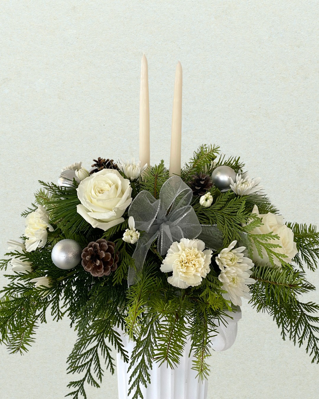Winter Glow Centerpiece