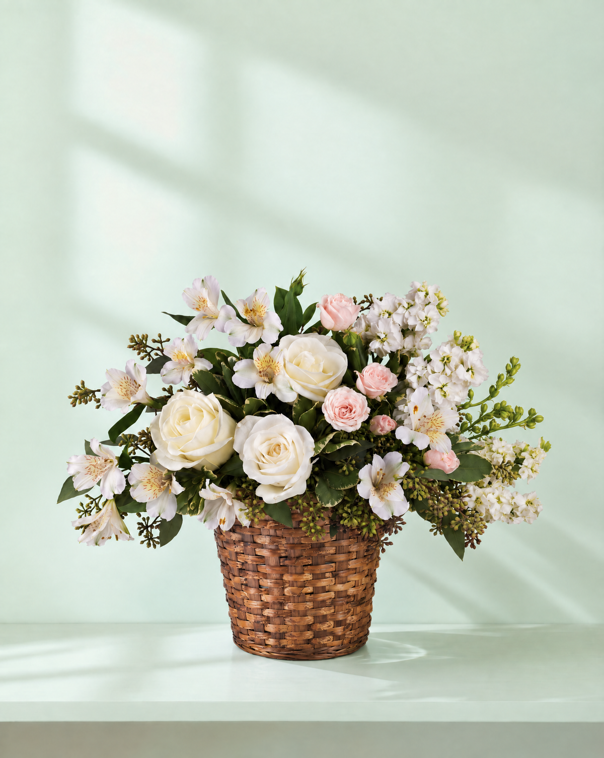 Gentle Blossoms Basket