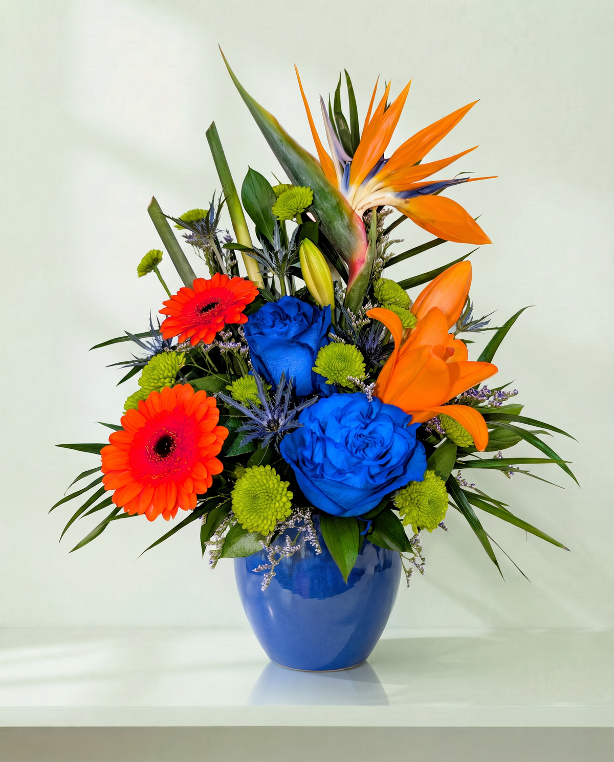 Bird Bold Blue