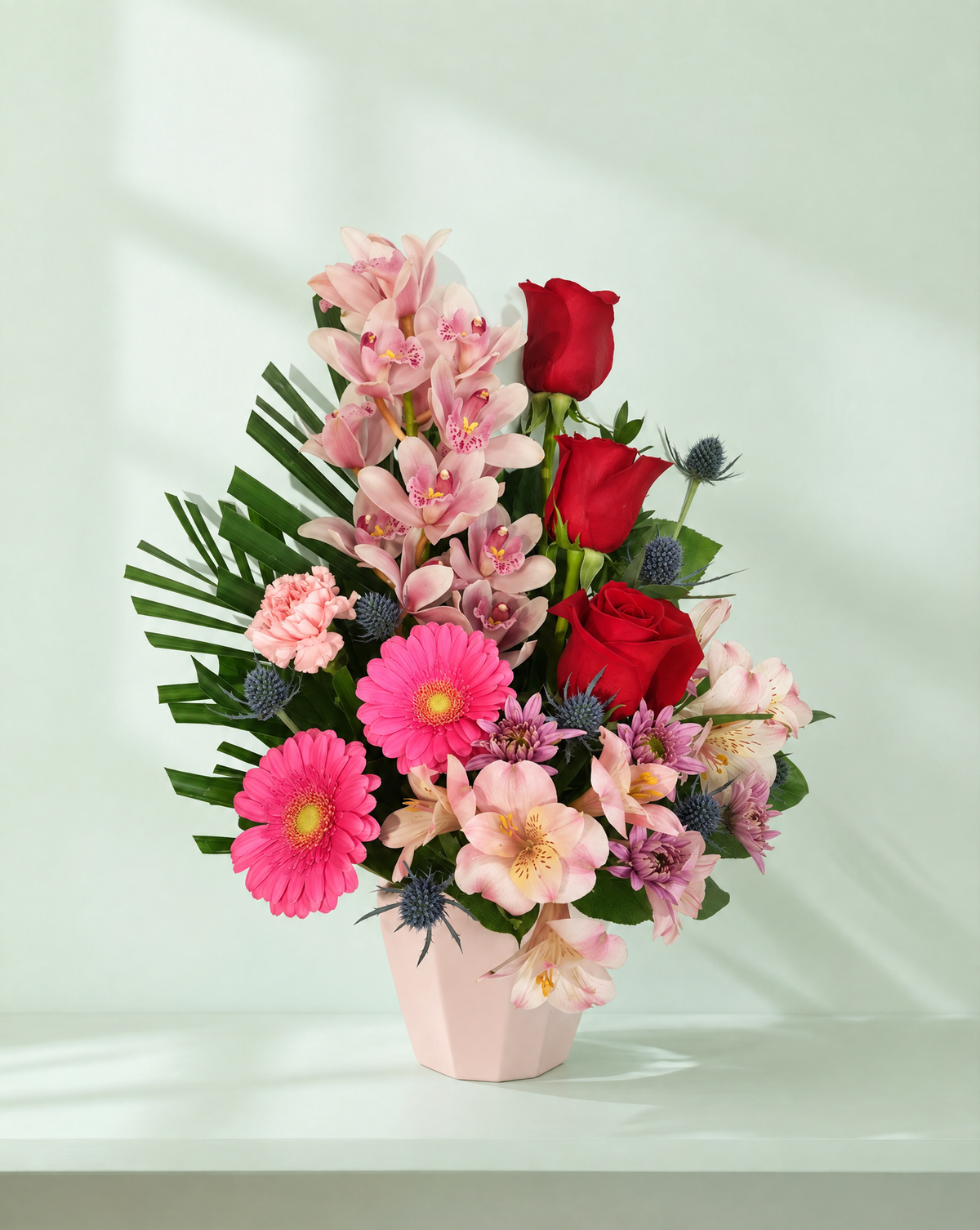 Rose & Orchid Delight
